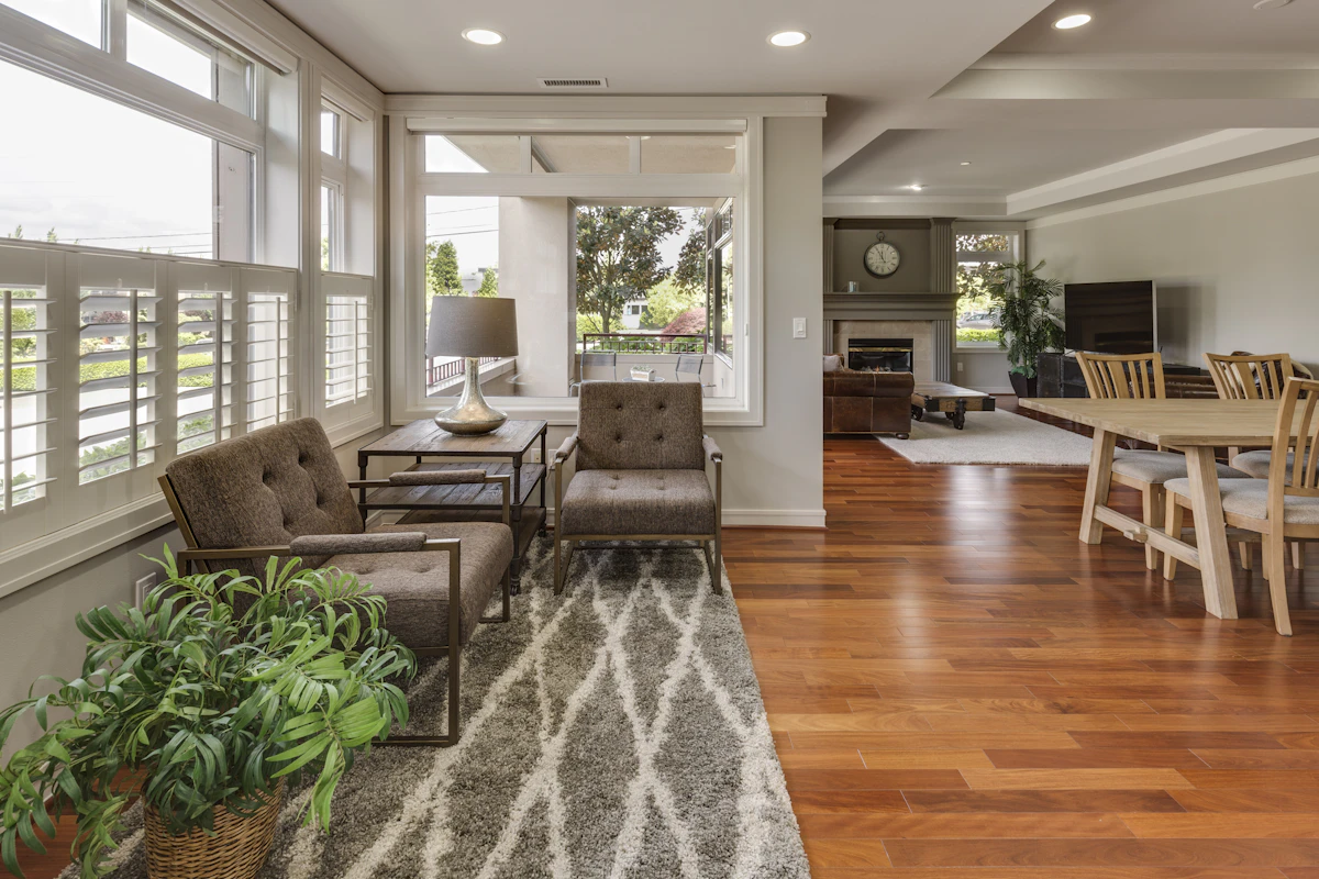 Refinished hardwood floors in Fayetteville NC